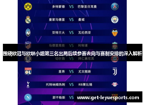 围绕欧冠与欧联小组第三名出局后续参赛去向与赛制安排的深入解析